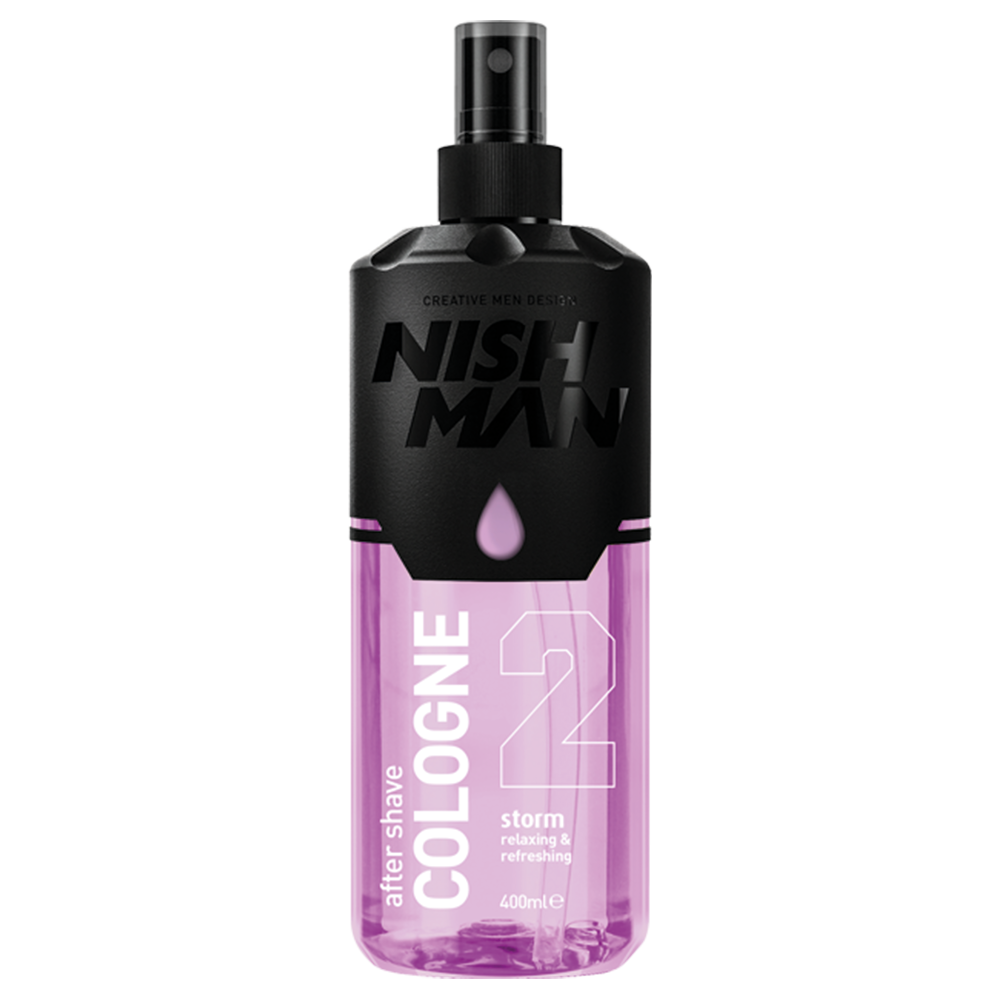Nish Man After Shave Cologne, Storm 02 - 400 ml