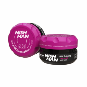 Nish Man M5 Fibre Hair Sculpting Paste hajwax, Matte Look - 100 ml